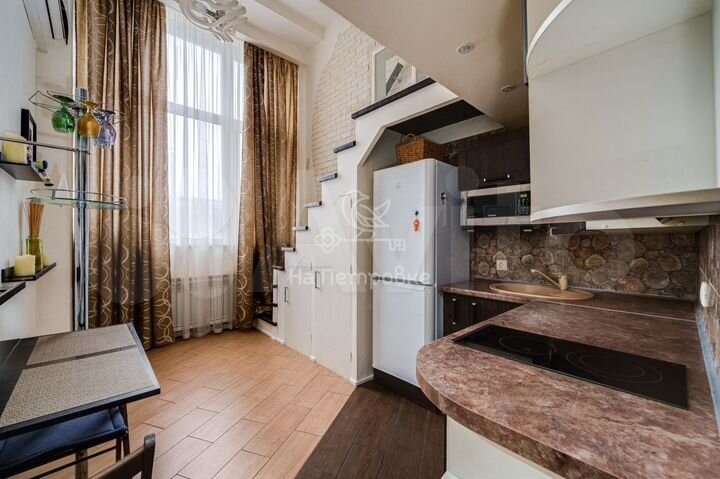 Своб. планировка, 29 м², 1/7 эт.