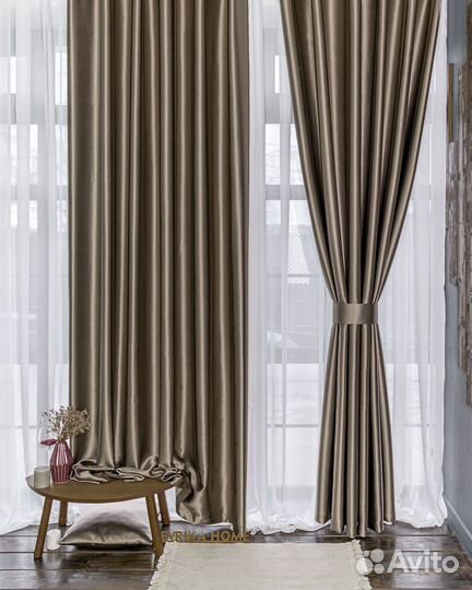 Шторы от производителя Аврора бронза