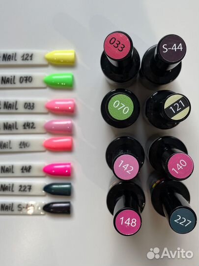 Набор гель-лаков 8 штук