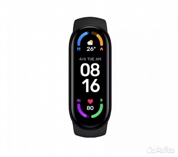 Смарт браслет Xiaomi Mi Smart Band 6, рст, новый