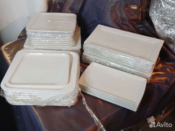 Квадратные тарелки