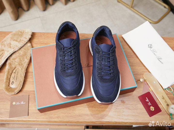 Кроссовки мужские Loro Piana + зимняя стелька