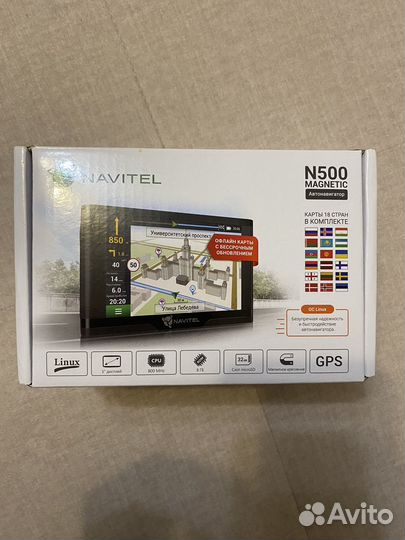 Автомобильный навигатор navitel N500 magnetic