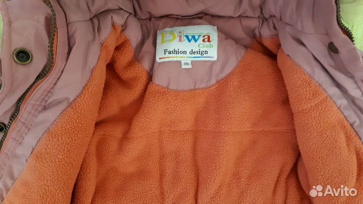 Костюм зимний на девочку р-р 86
