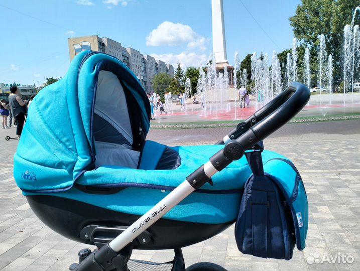 Детская коляска 3 В 1 noordline olivia ALU