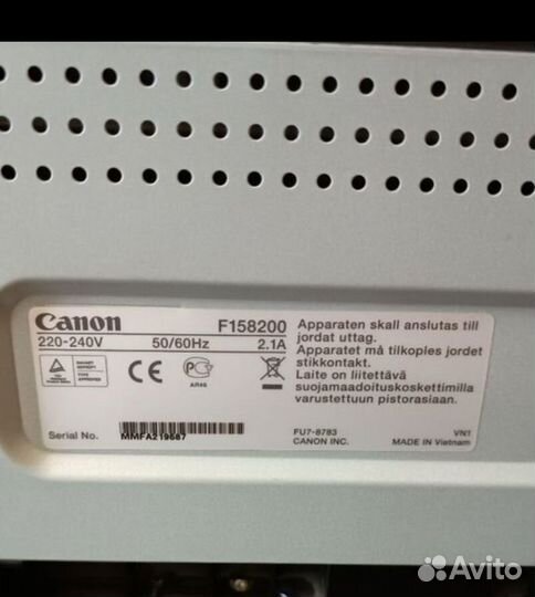 Принтер Canon + сканер HP