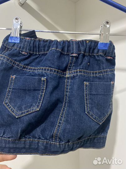 Юбка джинсовая