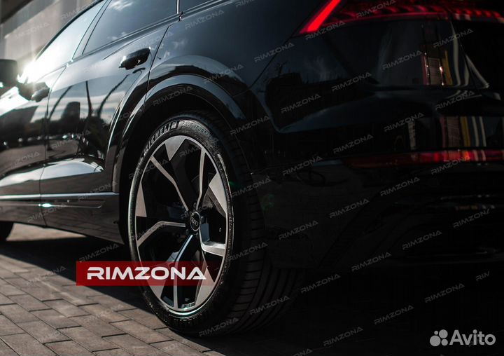 Кованые диски R22 на Audi Q7
