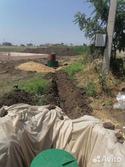 Установка канализации септик под ключ