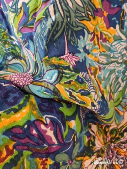 Отрезы ткани. Крепдешин