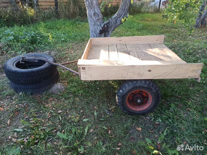 Прицеп для мотоблока самодельный