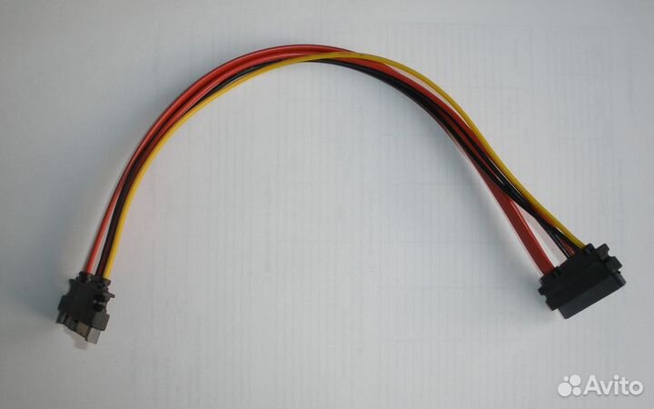 SATA удлинитель - 22 контакта (новый)