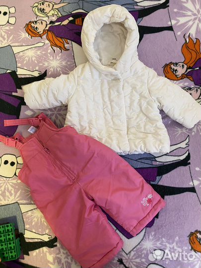Пакет вещей на девочку 80