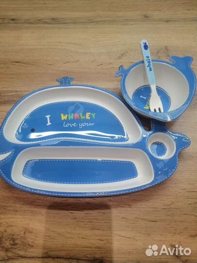 Посуда бамбуковая детская