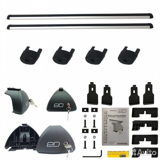 Багажник на крышу Chevrolet Aveo ED ED2-201F