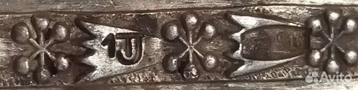 Вилка серебро 916 проба