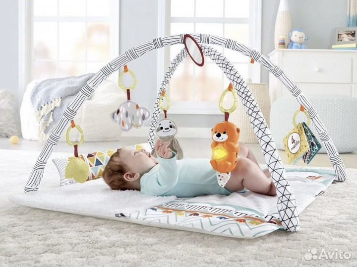 Игровой коврик для малышей Fisher-Price Делюкс