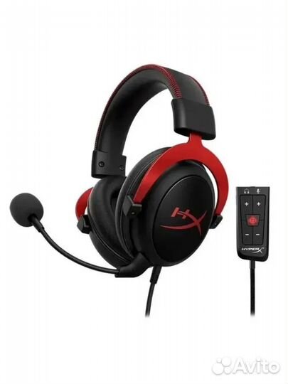 Игровые наушники HyperX Cloud II с микрофоном, зву