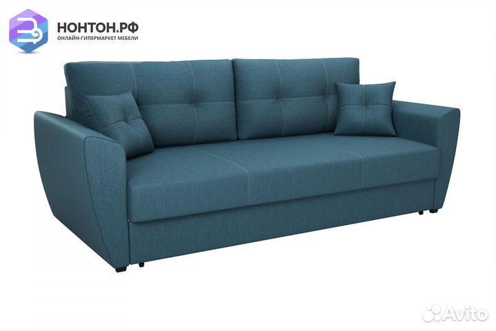 Диван выкатной Фортуна New синий