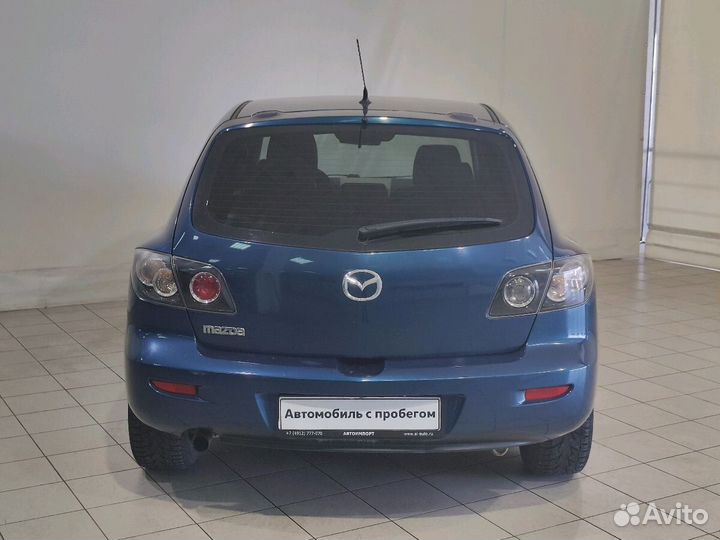 Mazda 3 1.6 МТ, 2006, 216 000 км