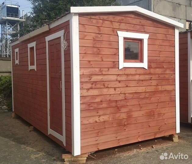 Баня перевозная 5м на 2.4м