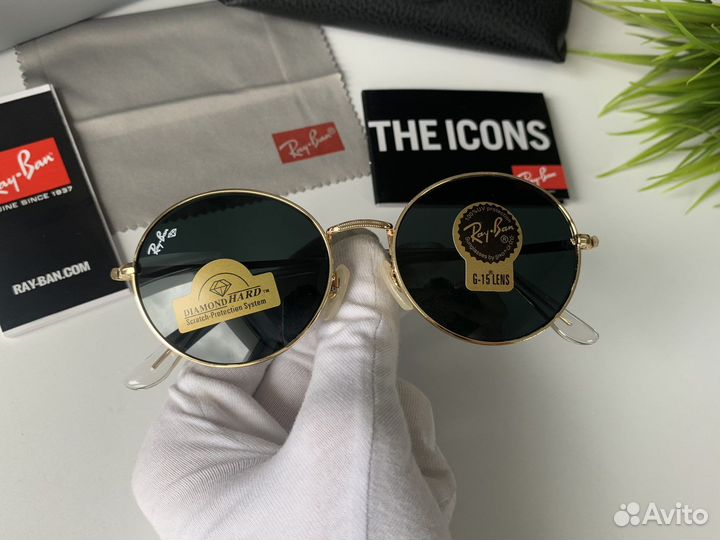 Очки Ray Ban Oval солнцезащитные