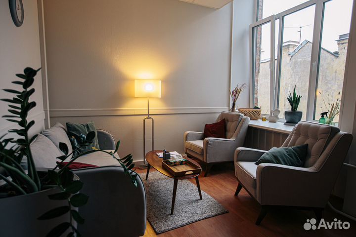 Почасовая аренда кабинета психолога