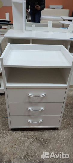 Тумбочка на колесах
