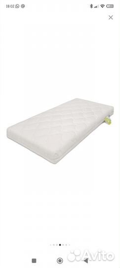 Детская кровать Дельфин с матрасом