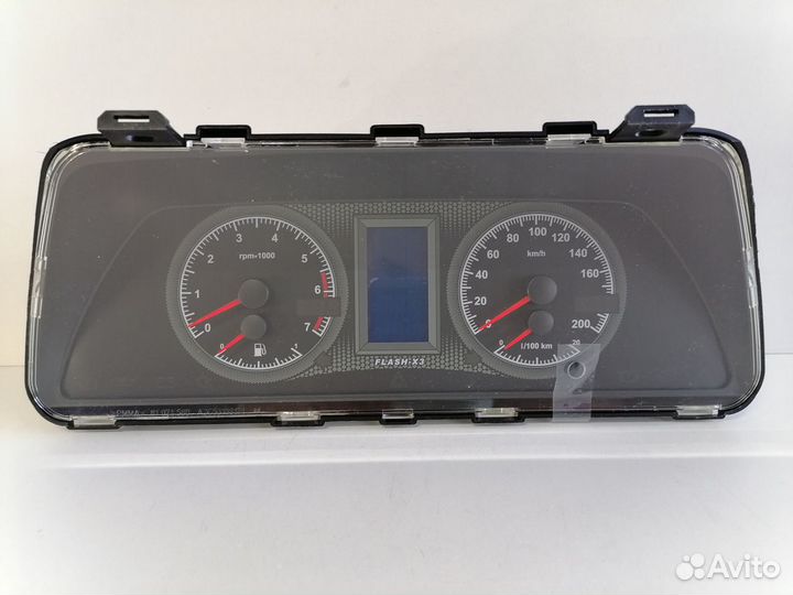 Панель приборов на ваз 2110-11-12 Flash X3