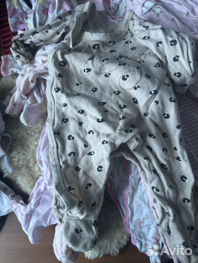 Пакет вещей для новорожденного