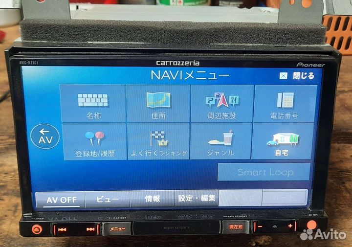 Магнитола Pioneer Carrozzeria avic-RZ901 2017 год
