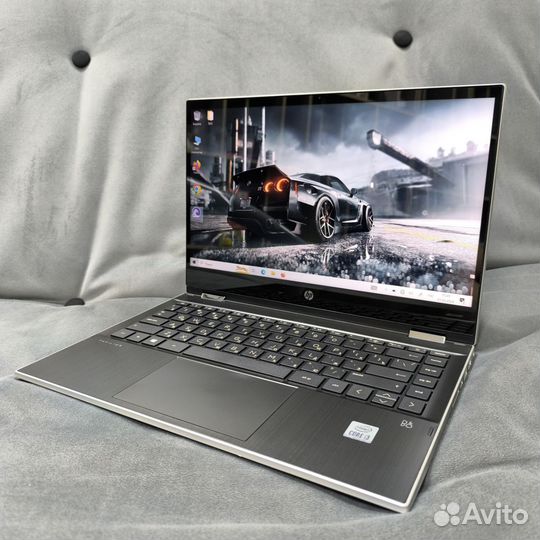 Сенсорный HP X360 FullHD IPS i3(10th) /8Gb/NVme512
