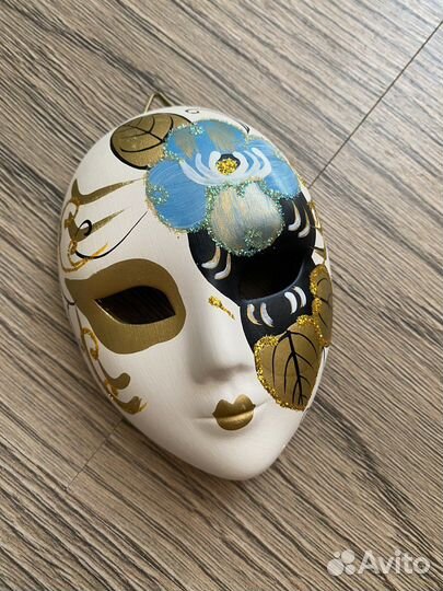 Маска керамическая ручной росписи