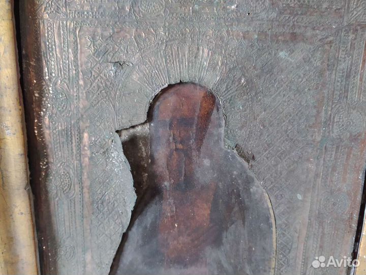 Старинная икона Серафим Саровский