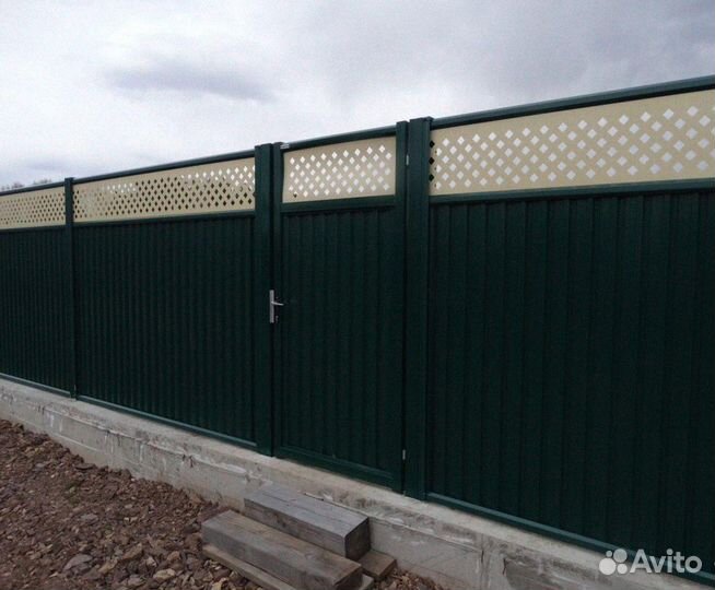 Забор модульный без сварки