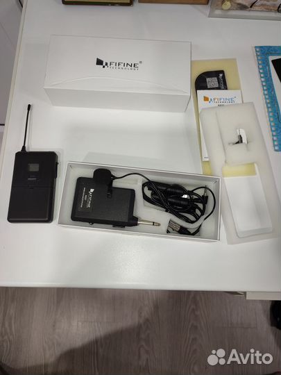 Беспроводной петличный микрофон fifine k037