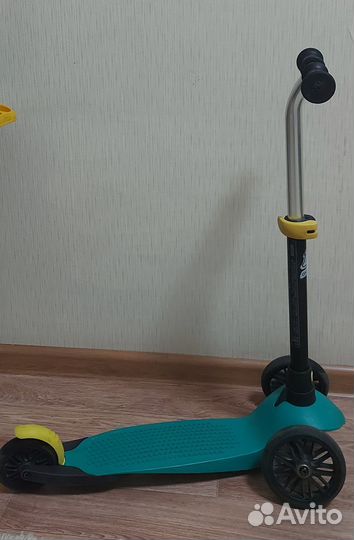 Самокат детский трехколесный бу