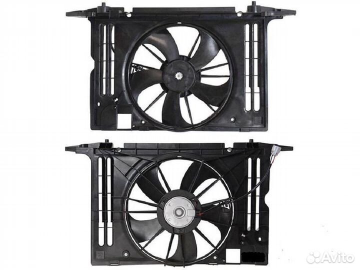 Toyota Corolla 150 2006-2013 Радиатор и диффузор