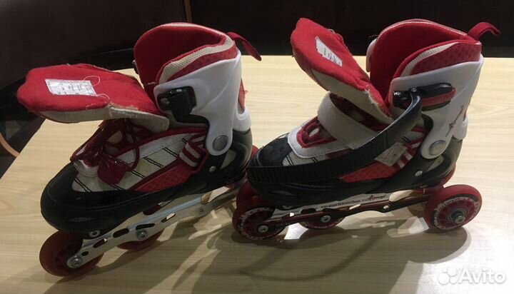 Роликовые коньки детские раздвижные р.34-37