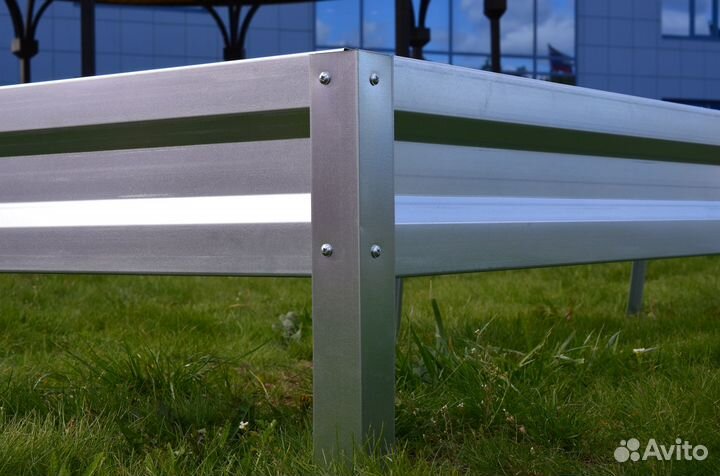 Грядка оцинкованная 4,00 х 0,65