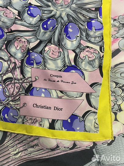Christian Dior платок большой оригинал