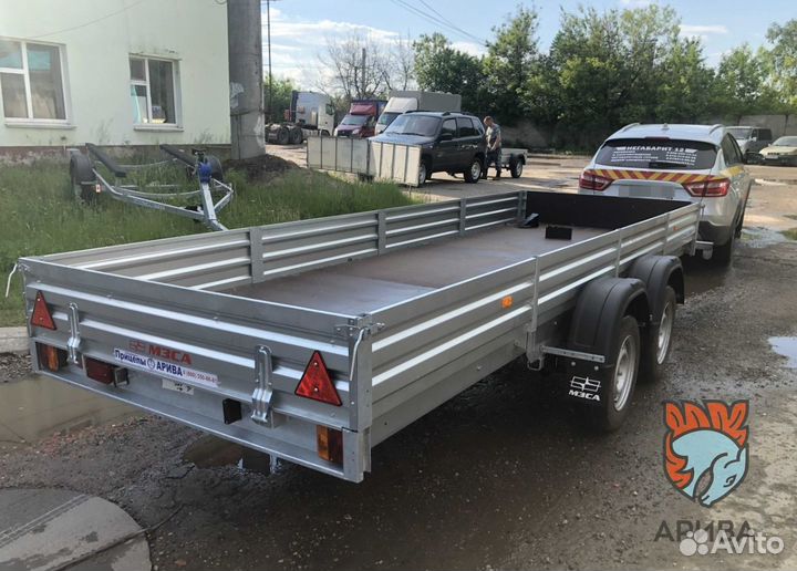 Большой легковой прицеп в кредит