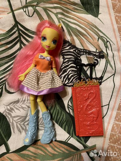 My Little Pony кукла и сумка Монстер Хай