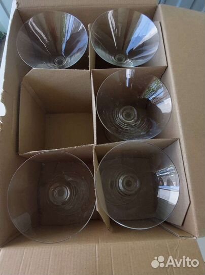 Бокалы под мартини 220мл 5шт