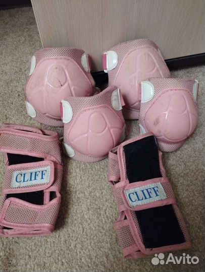 Роликовые коньки детские с защитой