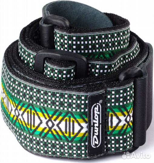 Ремень для гитары Dunlop D6704GN Jacquard Matrix G