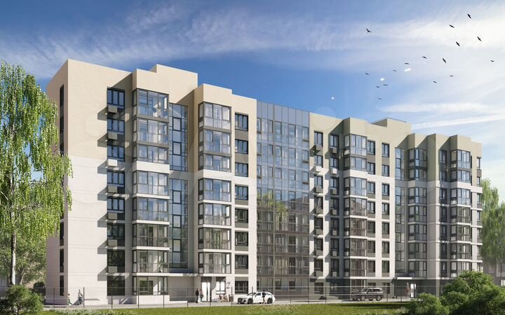 3-к. квартира, 66 м², 7/8 эт.