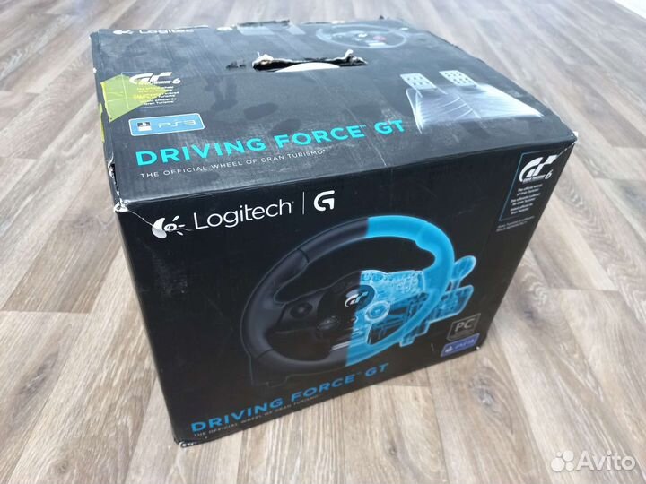 Руль Logitech Driving Force GT
