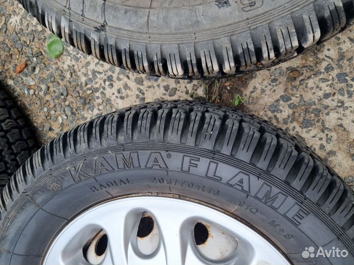 Резина на ниву r16 кама flame